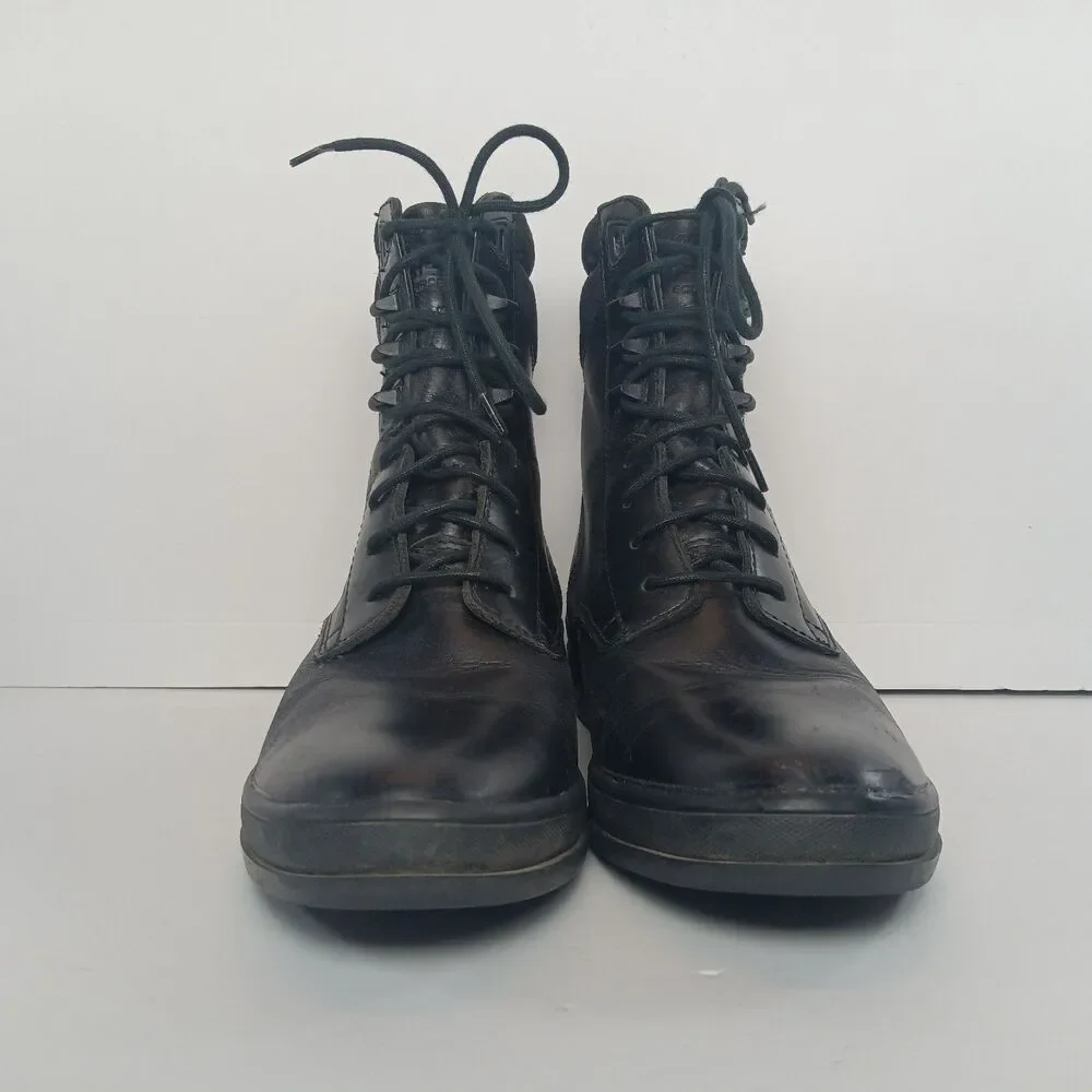 Ariat Heritage Lace Women Paddock Boots Black Leather Equestrian Riding Women7.5